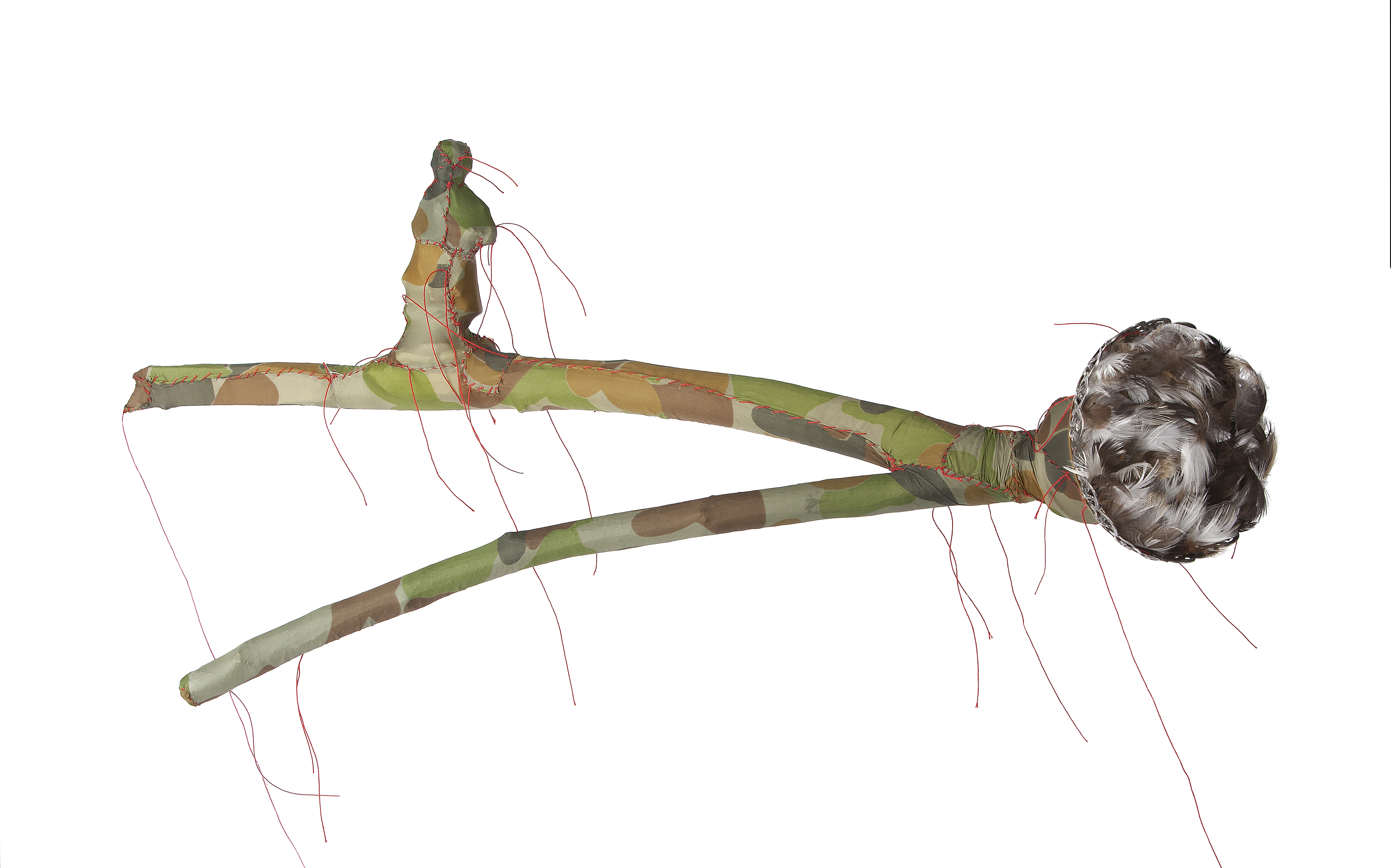 Olga Cironis, Angry Gods I, 2017, mixed media, 33 x 67 x 15cm