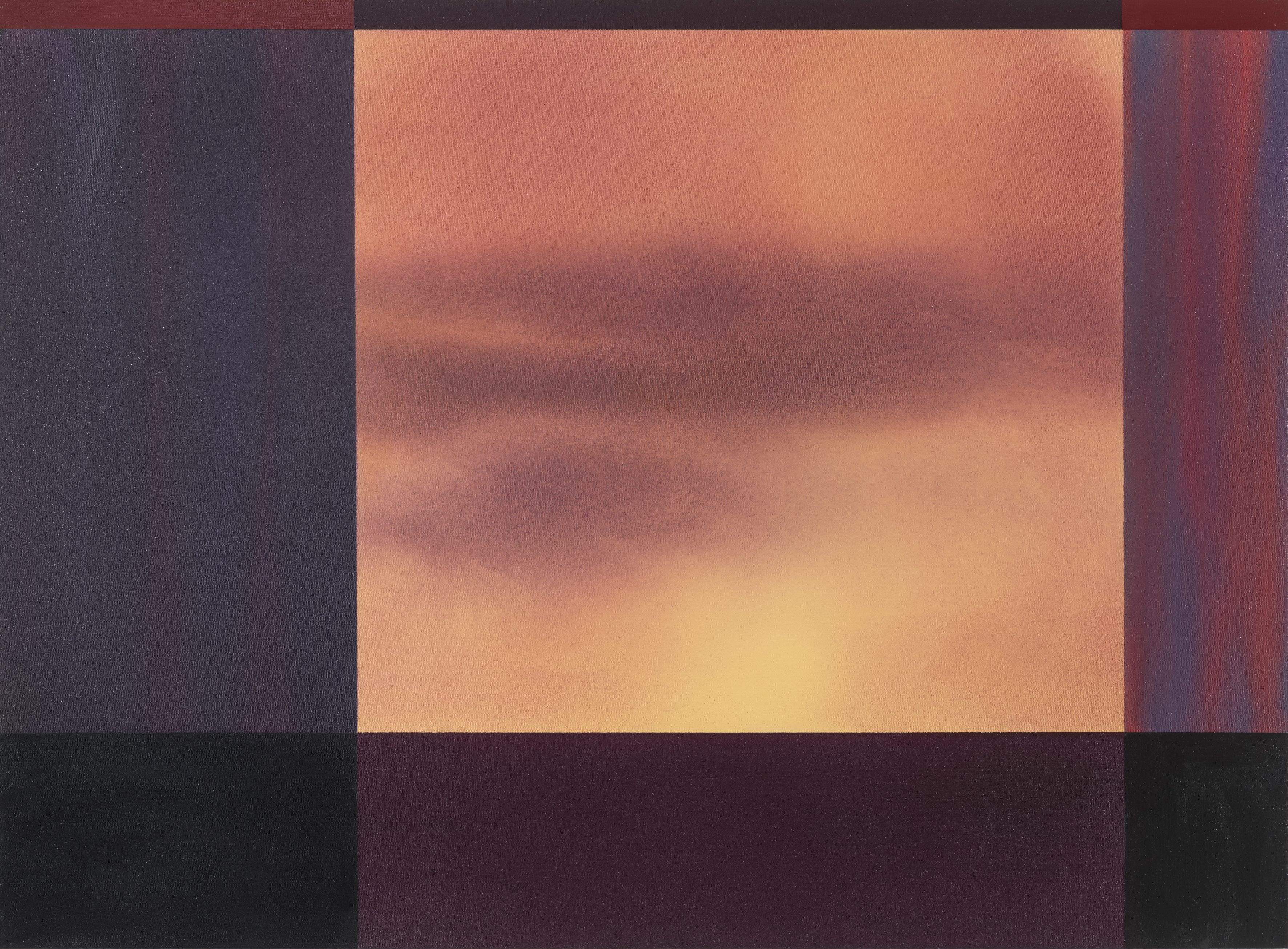 Jeremy Kirwan-Ward, View with a Room 4, 2017, acrylic on canvas, 79.5 x 108cm