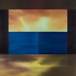 Jeremy Kirwan-Ward, View with a Room 3, 2017, acrylic on canvas, 154 x 137cm