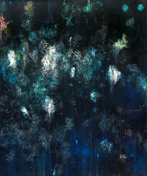 Angela Stewart, Prudenza 2, 2017, oil and acrylic on canvas, 122 x 102cm