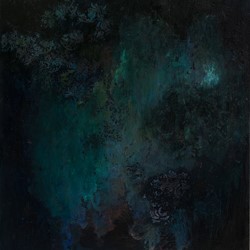 Angela Stewart, Sapience 10, oil and acrylic on canvas, 121 x 107.5cm
