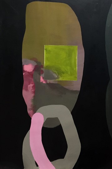 Penny Coss, Of Their Own Accord, 2017, acrylic on canvas, 182 x 121cm