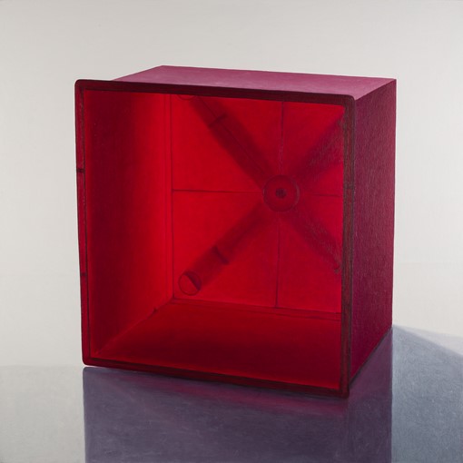 Ron Nyisztor, Lightness Increased, 2017, oil on canvas, 75 x 75cm