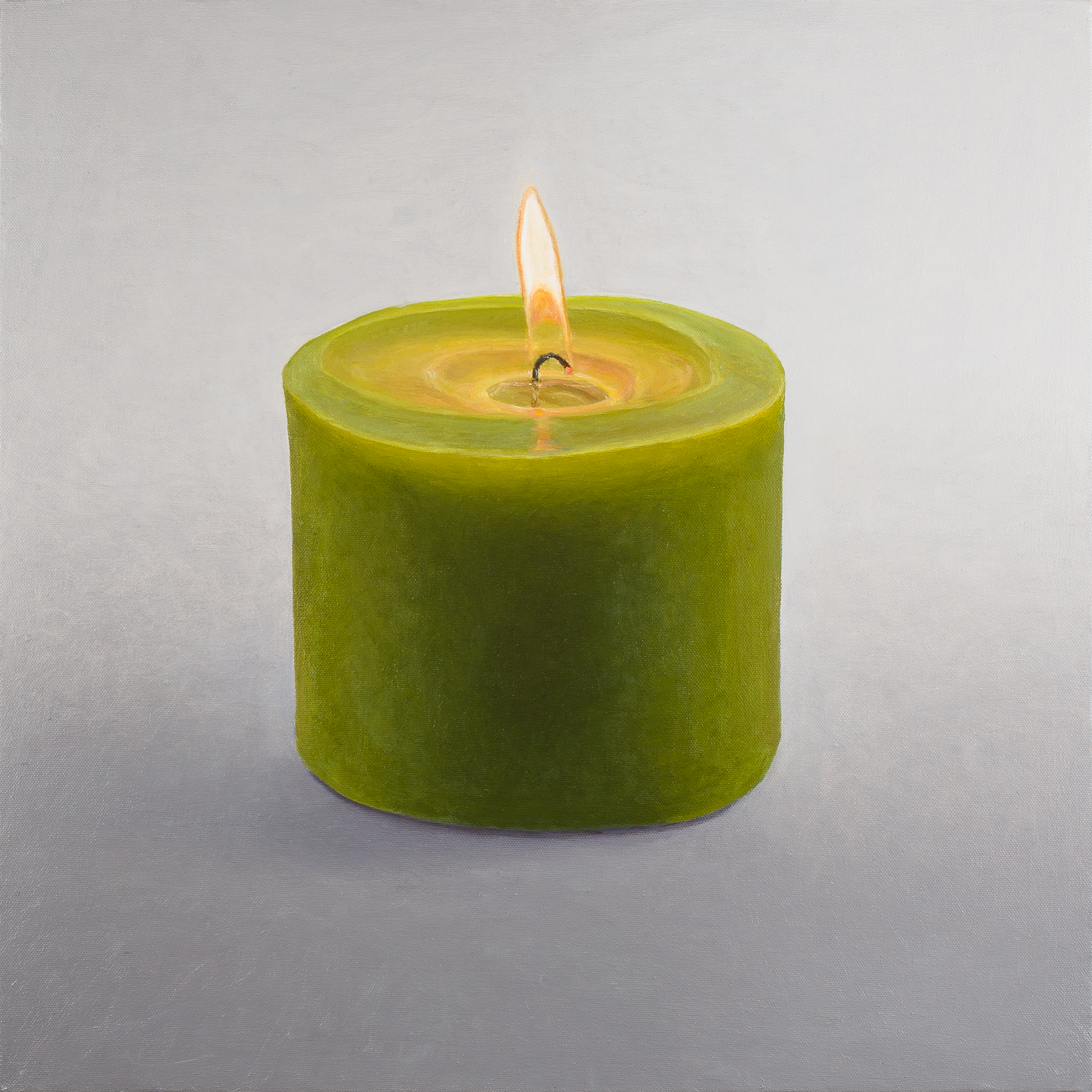 Ron Nyisztor, Recognition Iconic, 2017, oil on canvas, 51 x 51cm