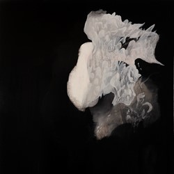 Paul Uhlmann, Reverberations II, 2017, oil on canvas, 180 x 122cm