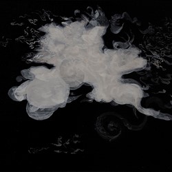 Paul Uhlmann, Reverberations VIII, 2017, oil on canvas, 46 x 61cm