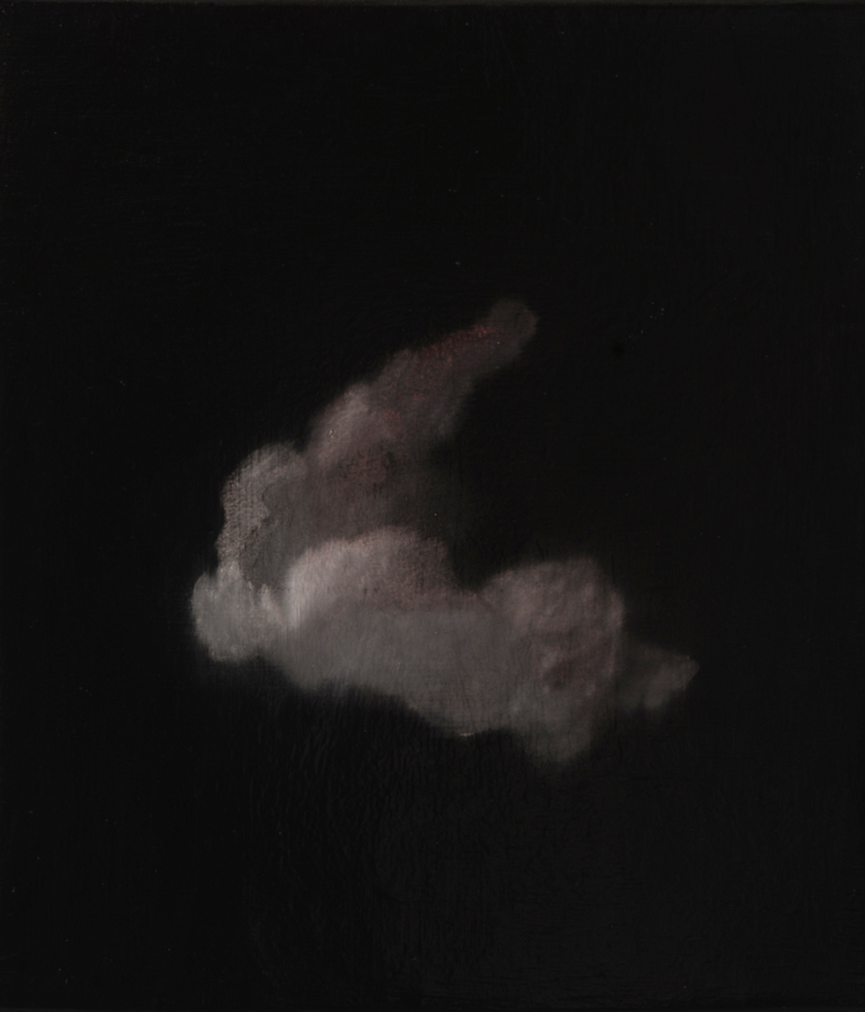 Paul Uhlmann, Reverberations XI, 2017, oil on canvas, 42 x 36cm