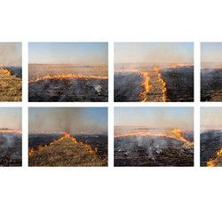 Brad Rimmer, The Burn, 2017, archival inkjet photographs (set of 8), 60 x 80cm each, ed. 3