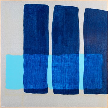 Giles Hohnen, 2017, #16 (Times Like These), oil on composite board, 122 x 122cm