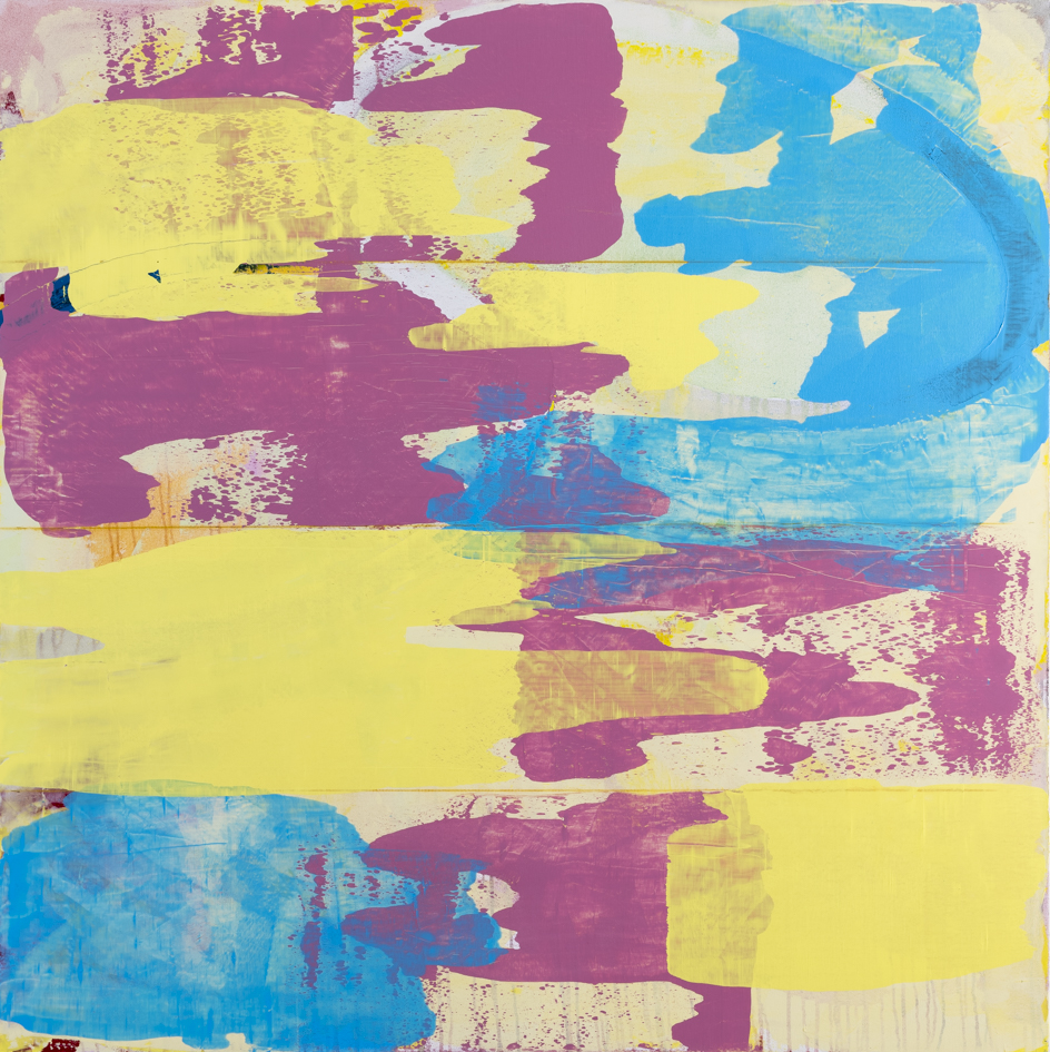 Giles Hohnen 2017#14 (Times Like These),  2017, oil on canvas, 120 x 120cm