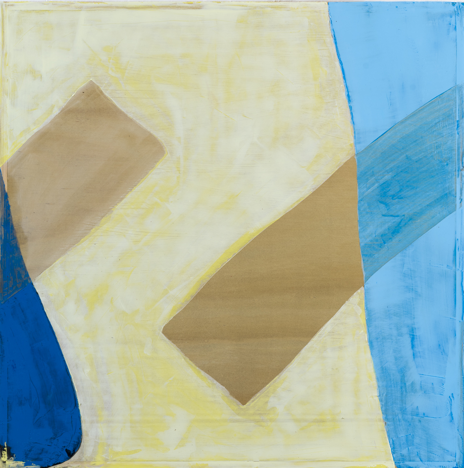 Giles Hohnen, 2017#8 (Times Like These), oil on hoop pine faced composite panel, 61 x 61cm