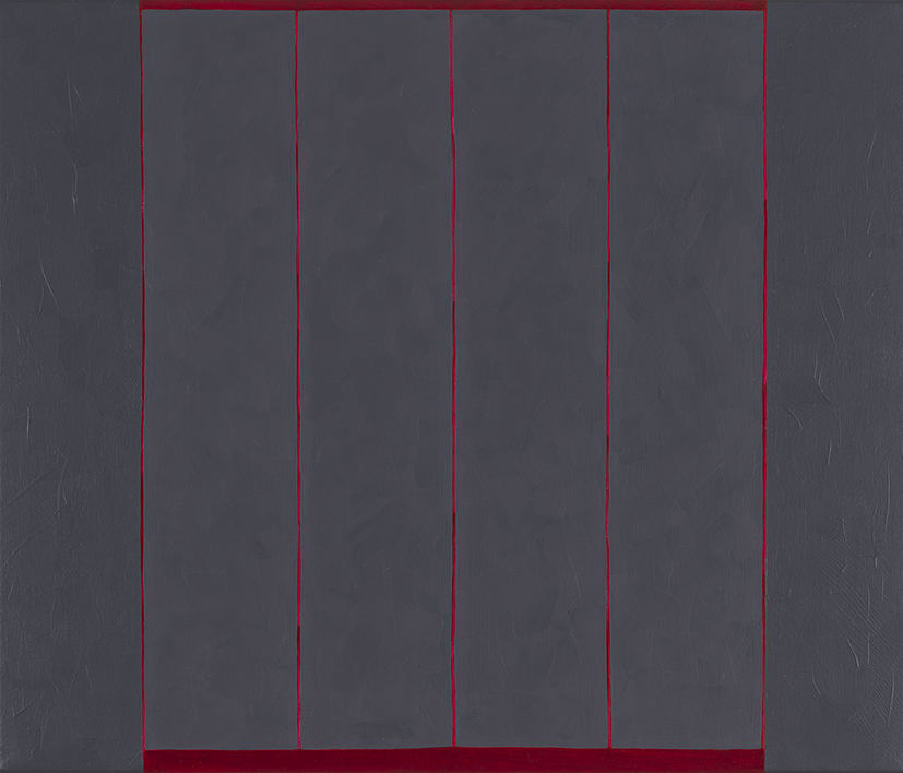 Trevor Vickers, Untitled, 2018, acrylic on canvas, 60 x 70cm