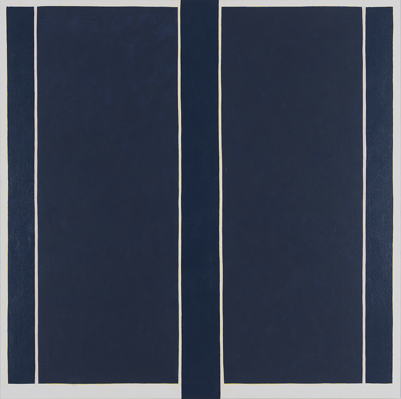 Trevor Vickers, Untitled, 2018, acrylic on canvas, 100 x 101cm