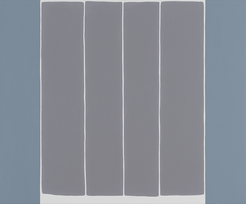 Trevor Vickers, Untitled, 2018, acrylic on canvas, 101 x 122cm