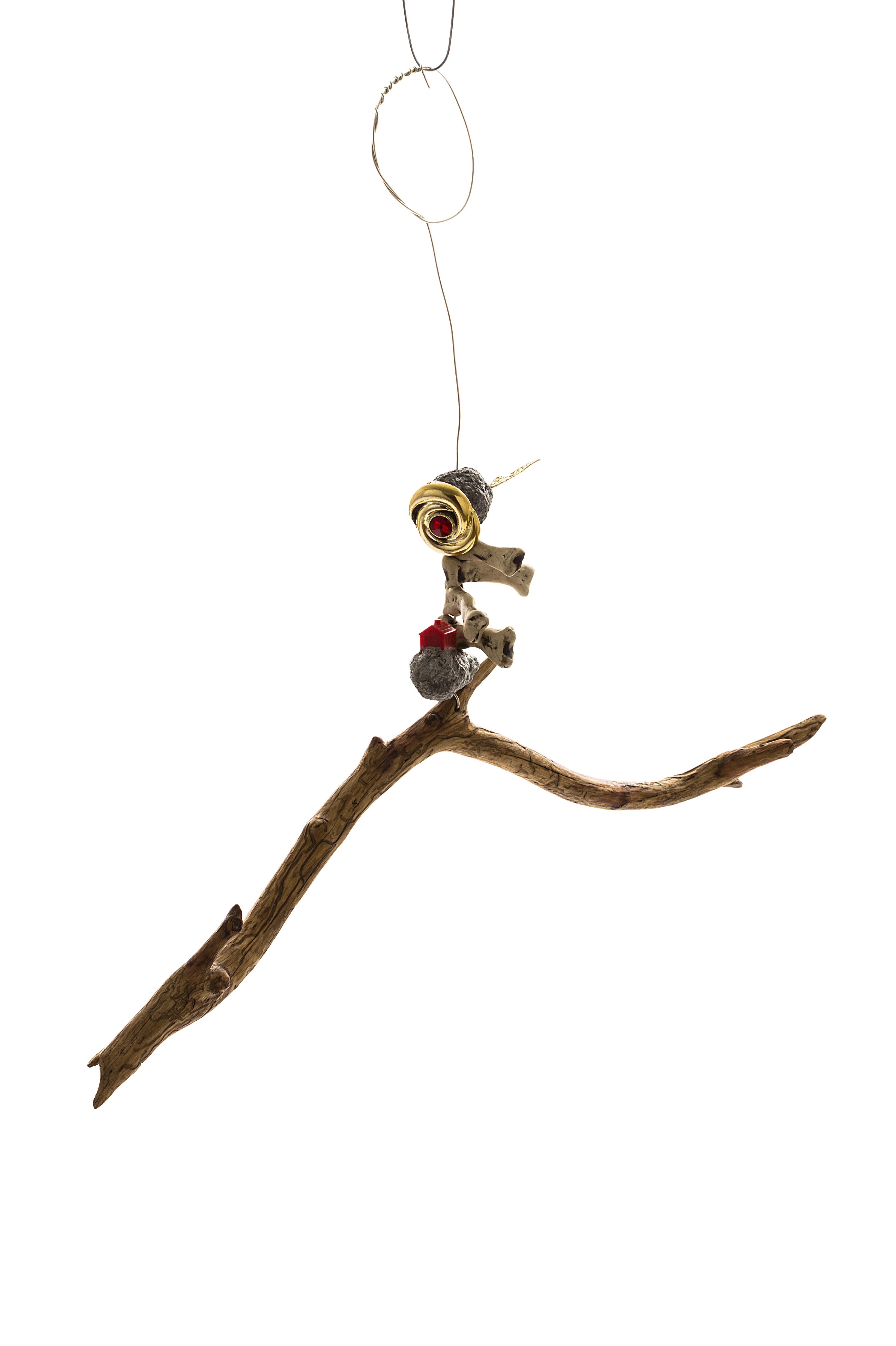 Susan Flavell, Red House (detail), mixed med, 50 x 48 x 10cm