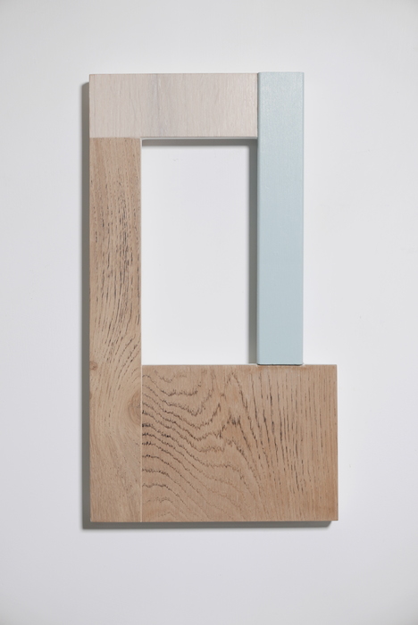 Theo Koning, Heirloom #3, 2017, paint on wood, 41 x 22.6 x 3cm
