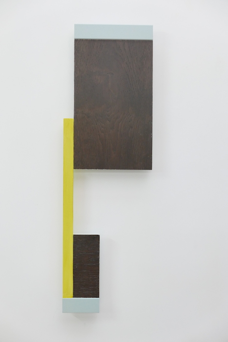 Theo Koning, Heirloom #5, 2017, paint on wood, 80.4 x 25 x 4cm