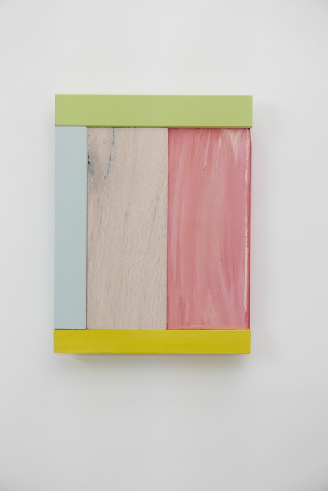 Theo Koning, Heirloom #6, 2017, paint on wood, 33.5 x 25.5 x 3cm