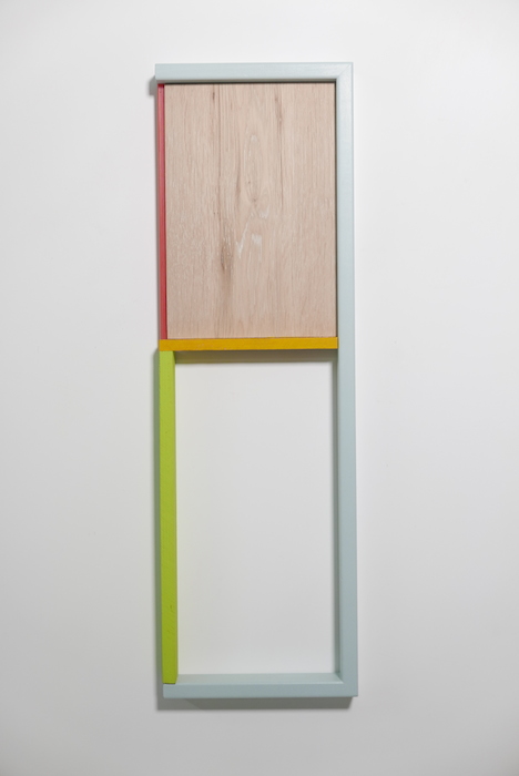 Theo Koning, Heirloom #8, 2017, paint on wood, 70 x 21.5 x 4cm