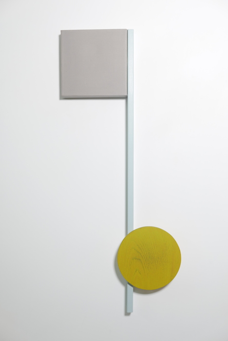 Theo Koning, Heirloom #9, 2017, paint on wood, 87 x 37 x 6cm