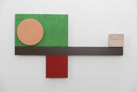 Theo Koning, Heirloom #10, 2017, paint on wood, 75 x 43.5 x 4cm