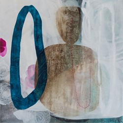 Jo Darbyshire, Let it Go 3 (Mind), 2018, oil on canvas, 50 x 50cm