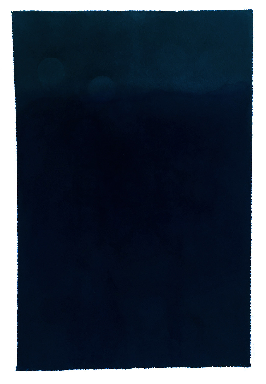 Penny Coss, Floatation Separation, 2018, acrylic on canvas, 122 x 91cm