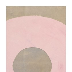 Penny Coss, You Aren't My Saviour, 2018, acrylic and paper, 100 x 41cm