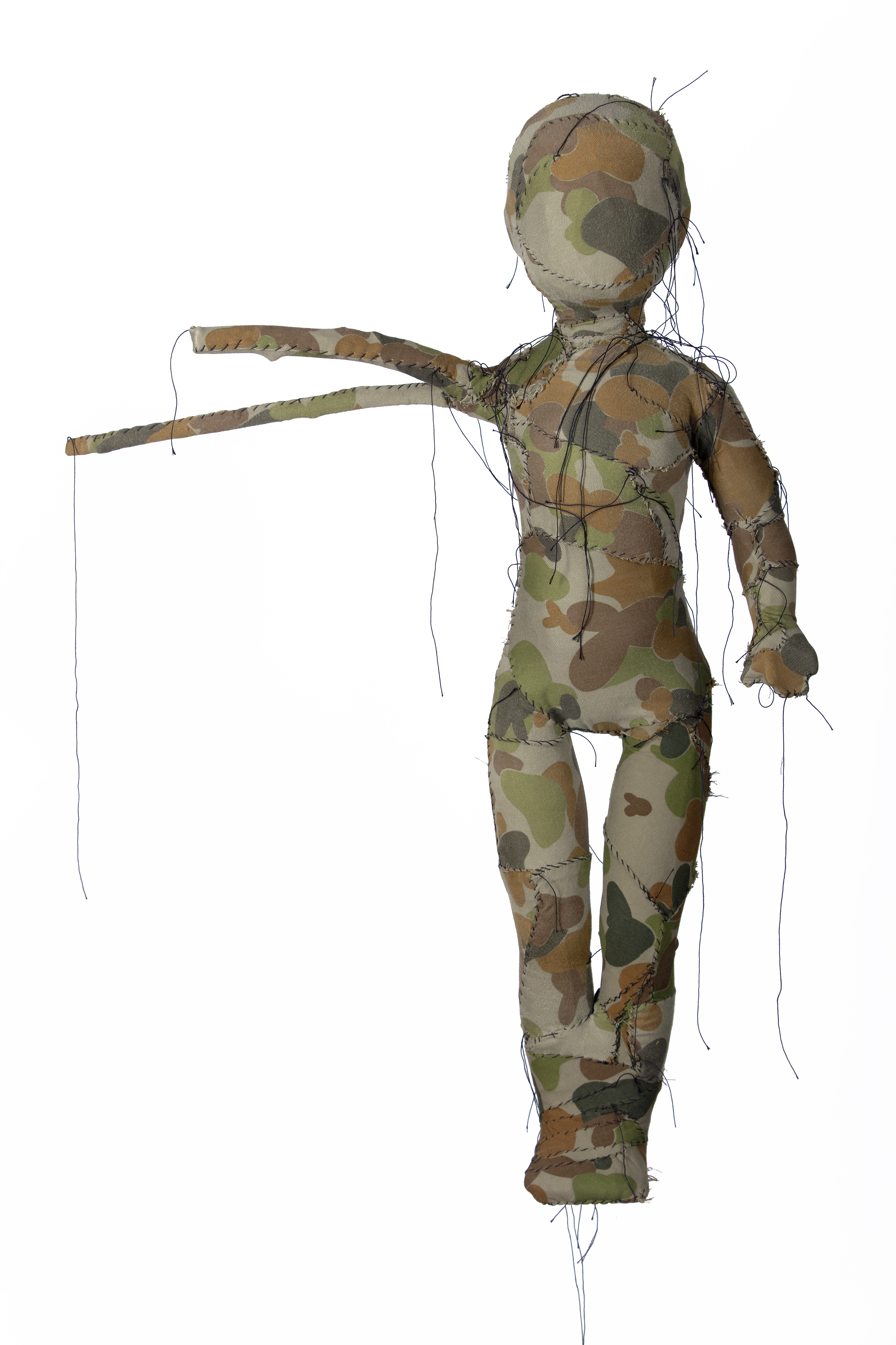 Olga Cironis, Eyes Only for You, 2017, mixed media, 80 x 50 x 116cm