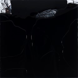 Chris Hopewell, Shadow 1, 2017, acrylic and epoxy on canvas, 60 x 60cm