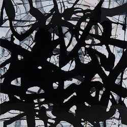 Chris Hopewell, Transformer, 2017, acrylic and epoxy resin on canvas, 150 x 150cm.jpg