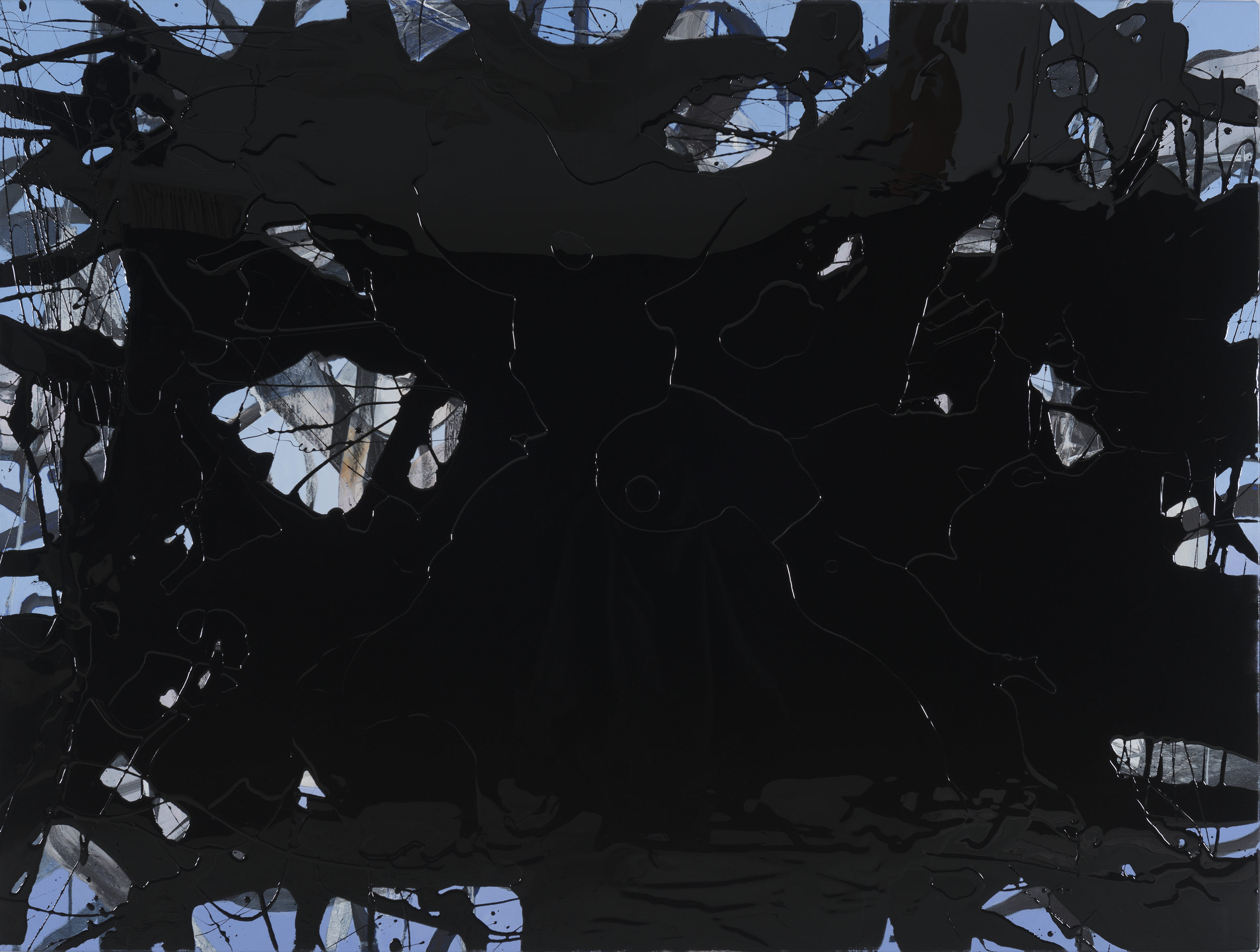 Chris Hopewell, Eclipse, 2017, acrylic and epoxy resin on canvas, 138 x 184cm.jpg