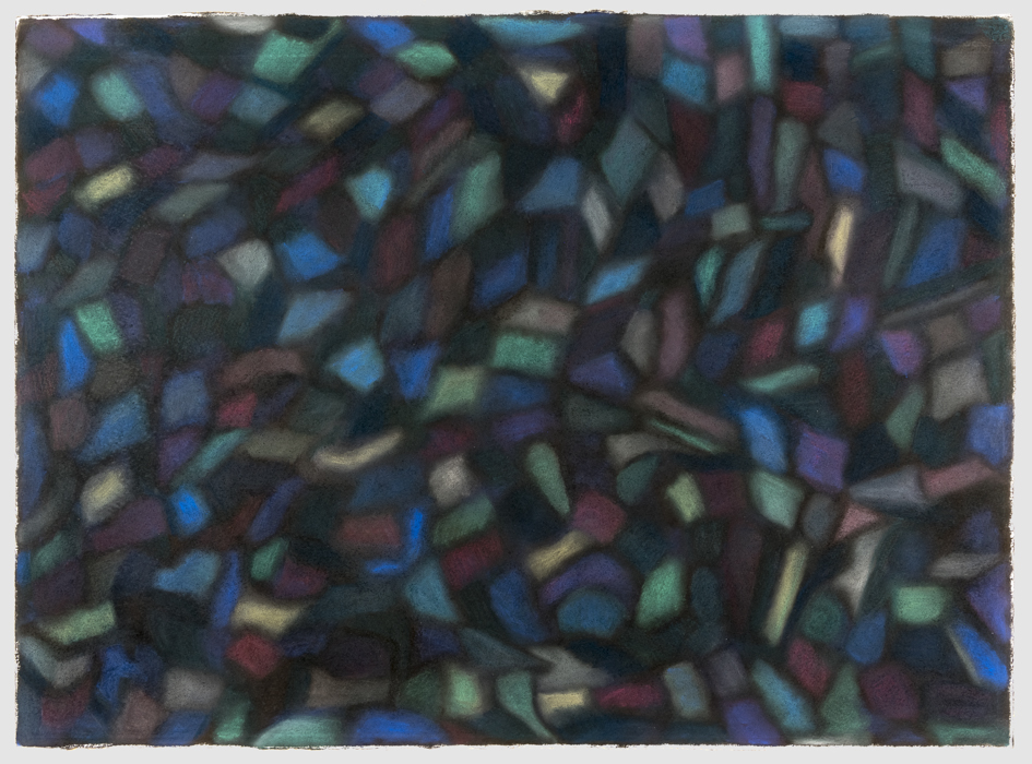 Cathy Blanchflower, Nyx, pastel on paper, 56 x 75cm