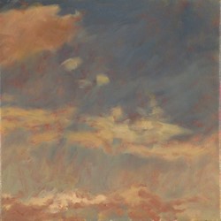 Kevin Robertson, Southern Cloud Study, 2018, oil on canvas, 30.5 x 30.5cm