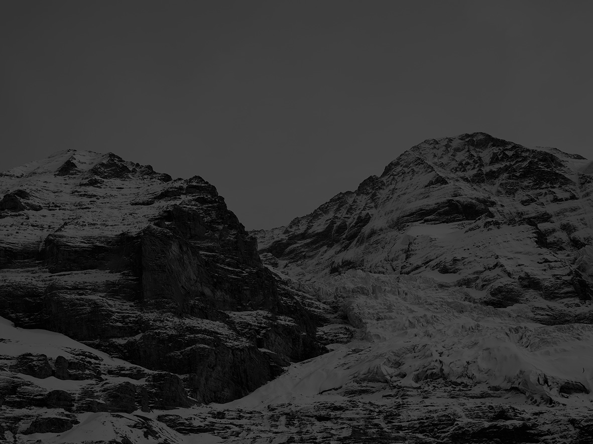 Brad Rimmer, Eiger, archival inkjet print, 50 x 65cm, AP 1 of 1