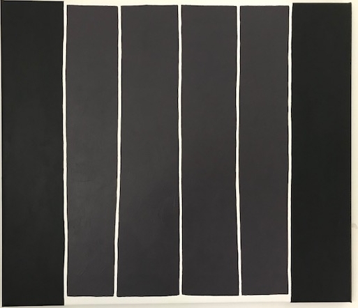 Trevor Vickers, Untitled 2017, acrylic on canvas, 60.5 x 70cm