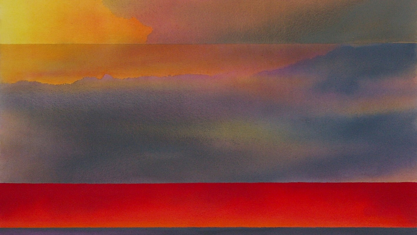 Jeremy Kirwan-Ward, Surface to Air (Flora Terrace), 2014, acrylic on canvas, 100.5 x 100cm