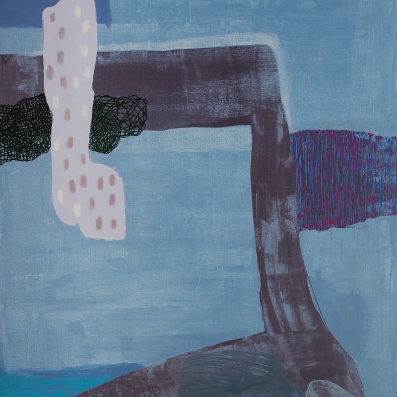 Ring Road I, 2016, acrylic on canvas, 157 x 136cm