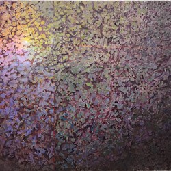George Haynes, In Principio I, 2017, oil on canvas, 130 x 210cm. Janet Holmes a Court Collection