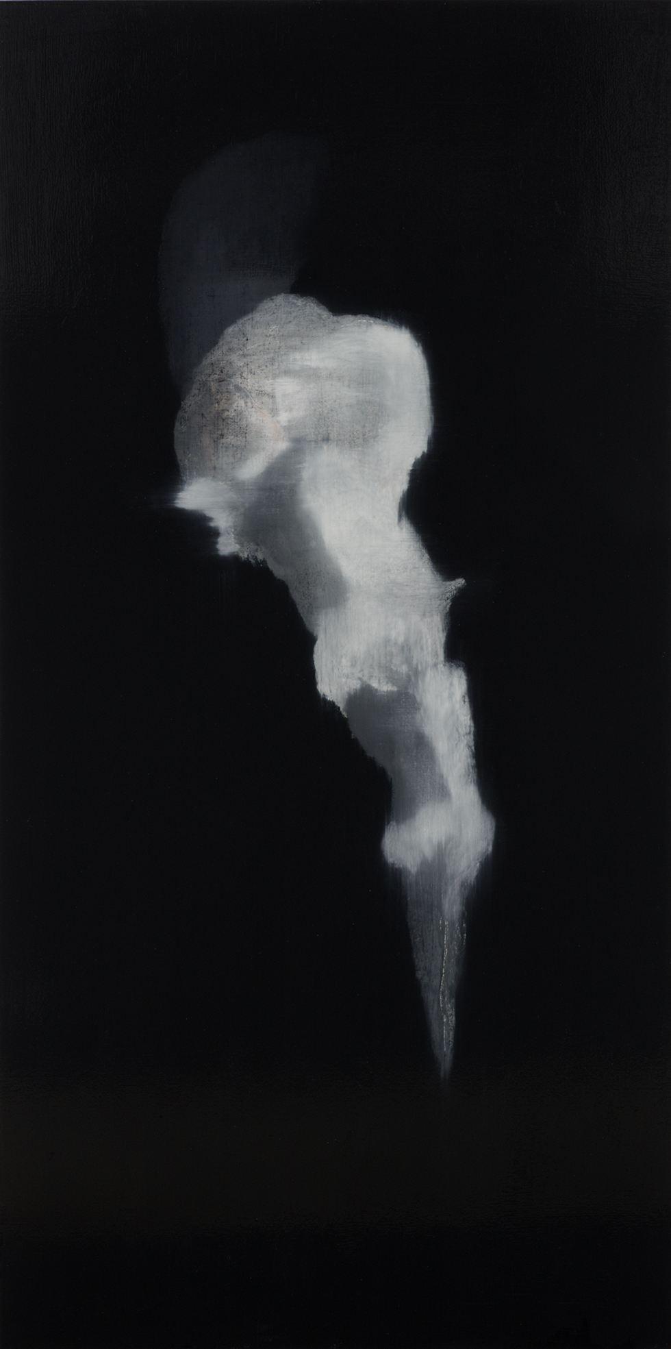Paul Uhlmann, Respire II, 2014, oil on canvas, 200 x 100cm