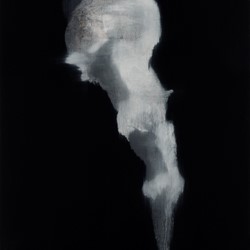 Paul Uhlmann, Respire II, 2014, oil on canvas, 200 x 100cm