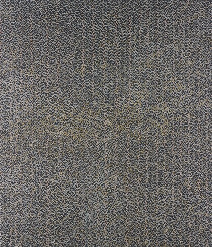 Michele Theunissen, Silver Lines, 2014, acrylic, pigment, ink on Belgian linen, 141 x 121cm