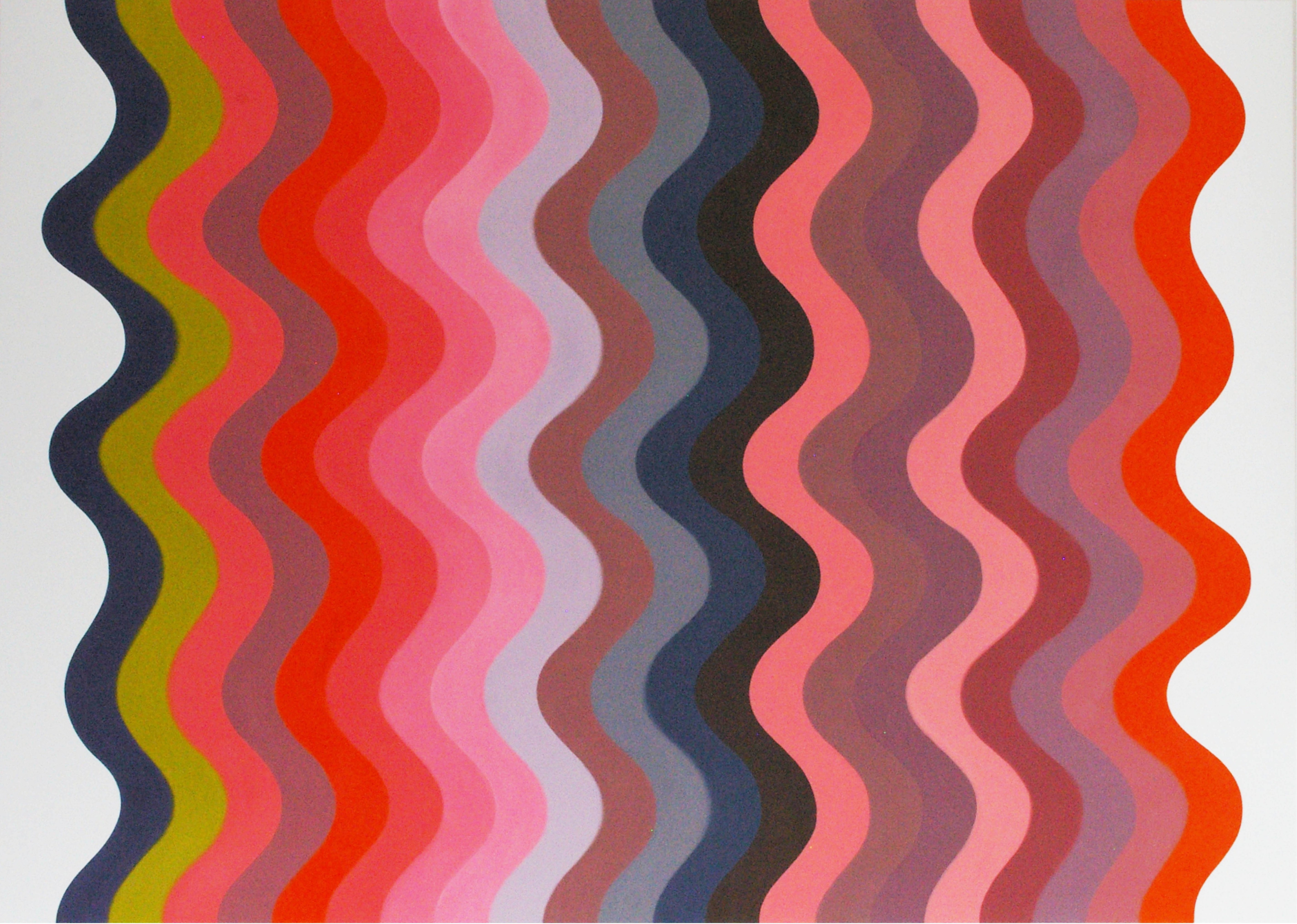 Helen Smith, Alighiero e Boetti from Wikipedia, APEC 2015, oil on canvas, 152 x 213 cm