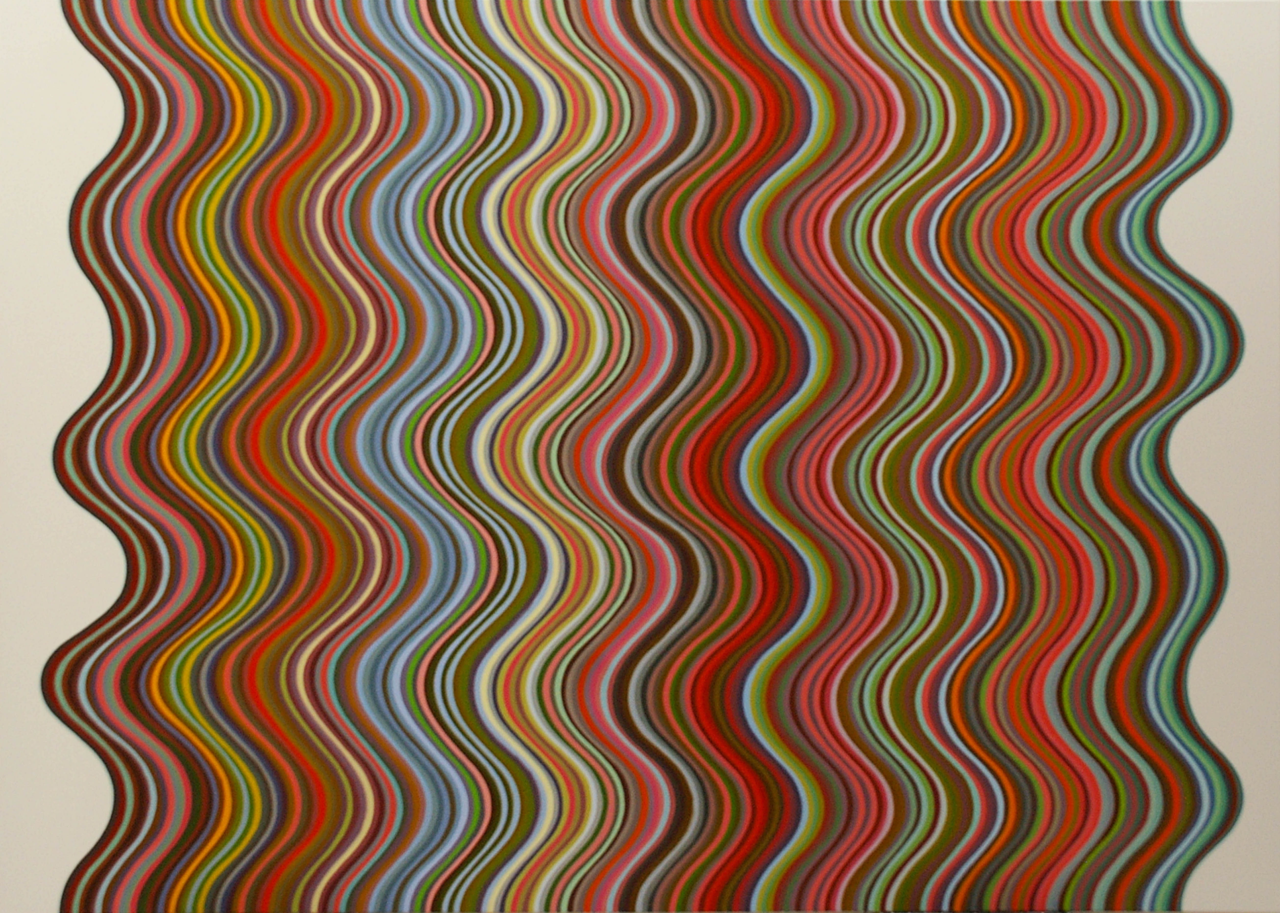 Helen Smith, Alighiero e Boetti from Wikipedia World Intellectual Property Movement 2015, oil on canvas, 152 x 213cm