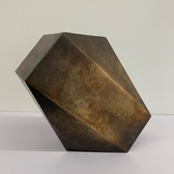 Jon Tarry, This Way One, 2019, bronze, 17 x 19 x 12cm