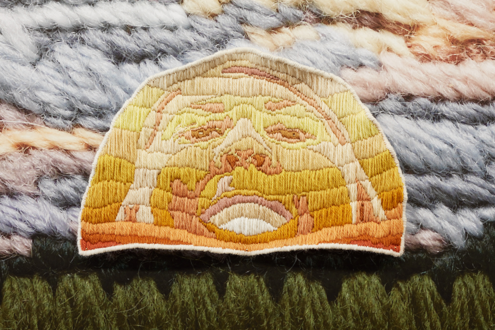 Sera Waters, detail from Limb by Limb, 2018, gallery residency