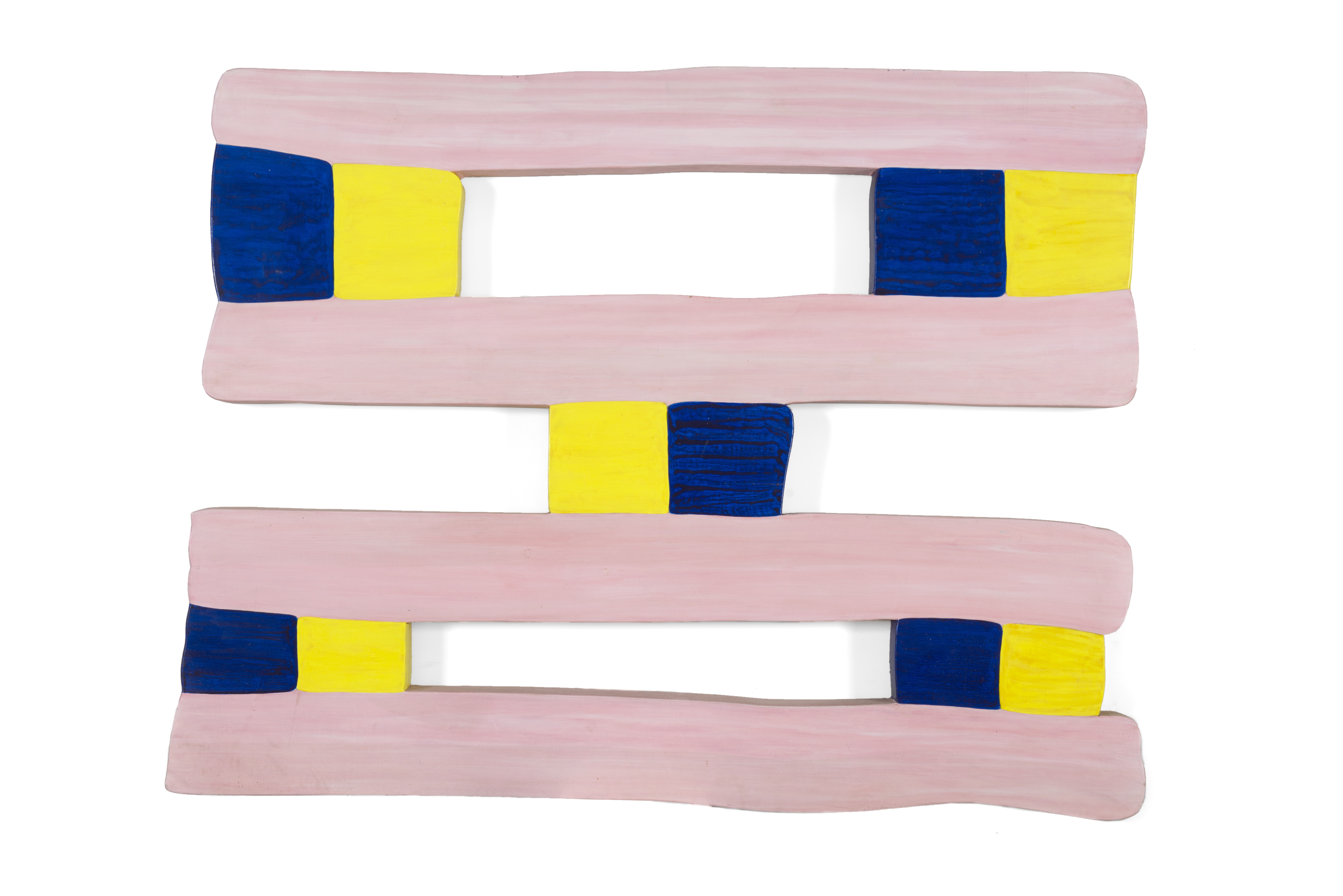 Trevor Vickers, Untitled Catalan, 1996, acrylic on gesso panel, 114 x 144cm