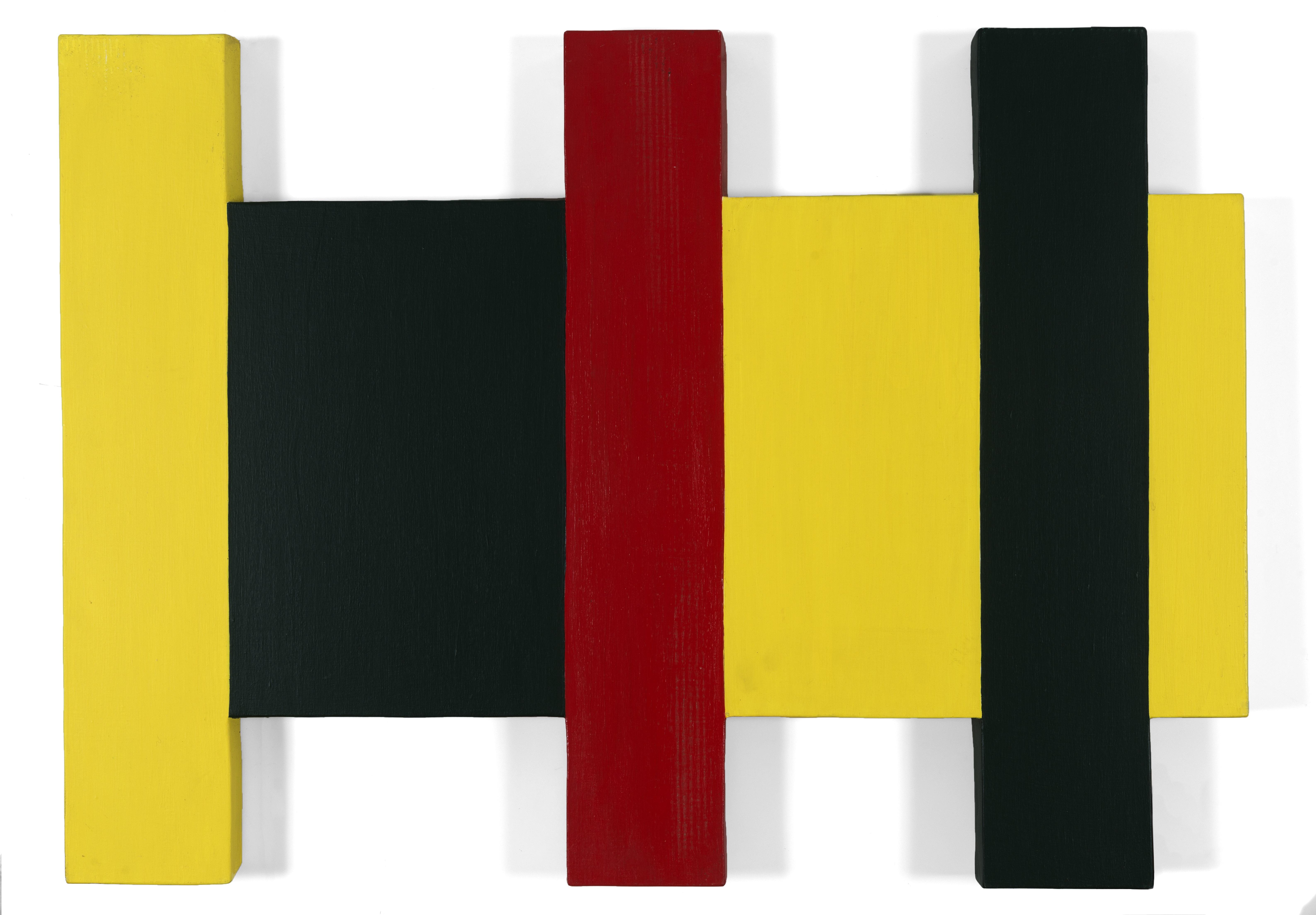 Trevor Vickers, Untitled Painting Farm Road, 1993, acrylic on gesso panel