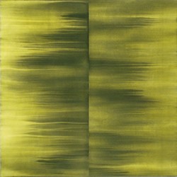 Jeremy Kirwan-Ward, Golden Two-Way 2005, synthetic polymer paint on canvas, 150 x 150cm