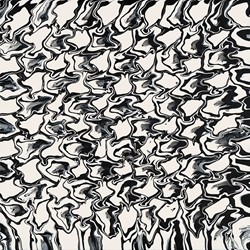 Alex Spremberg, Liquid Grid #15, 2011, enamel on wood, 60 x 60 x 3cm